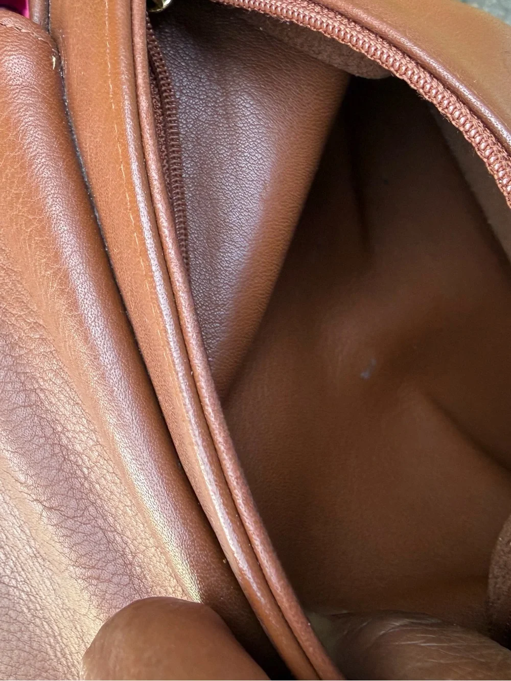 Vintage Coach SoHo Handle Bag 9951 British Tan with Scarf